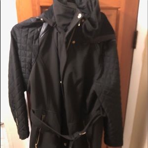 Michael Kors jacket with hood.